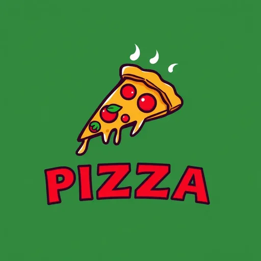  Diseños y variaciones de logotipo de pizza ilustrados