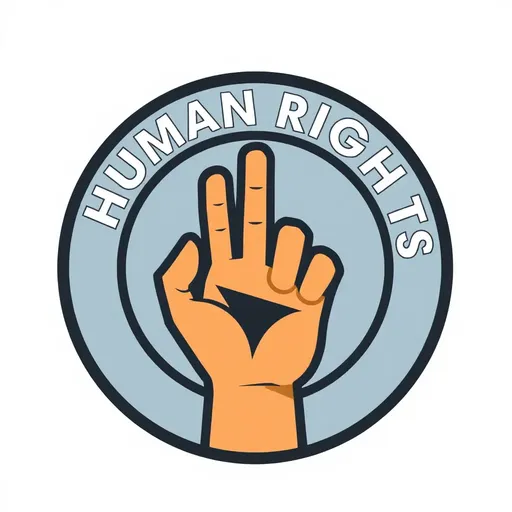  El logo de derechos humanos encarna principios de protección internacional