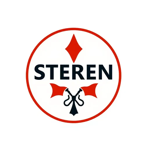  El logotipo de Steren: logotipo icónico de la identidad de Steren.