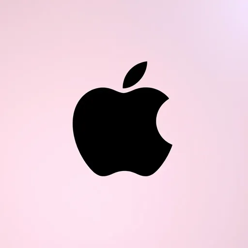  Logo de Manzana Simboliza Innovación y Tecnología