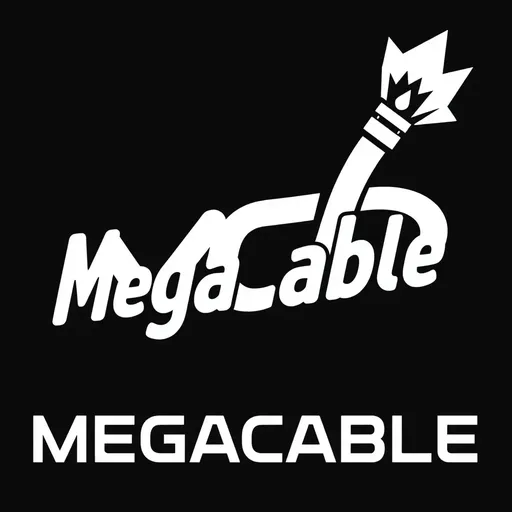  Logo de Megacable Repite en la oración.