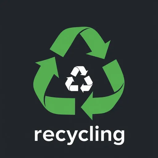  Logo de Reciclaje: Símbolo Icono de Reducción de Residuos