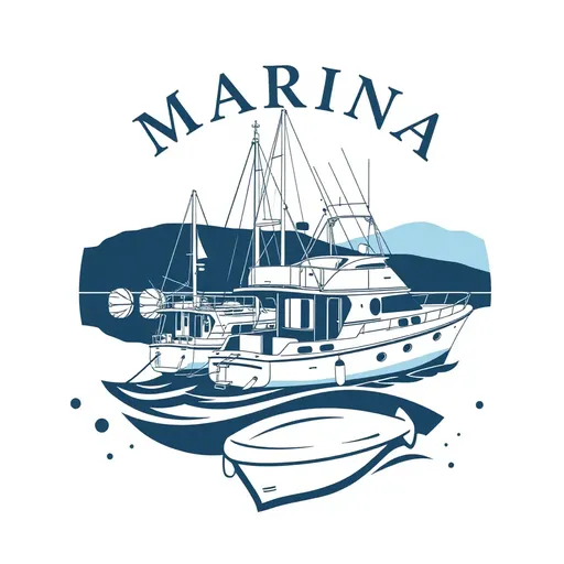  Logotipo Marina: Representación Visual Distinta