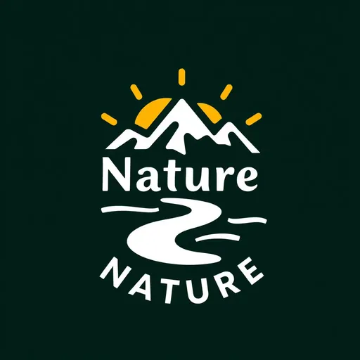  Logotipo simbólico de la naturaleza