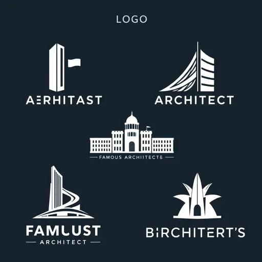  Logotipos de arquitectos famosos: símbolos eternos de grandeza arquitectónica