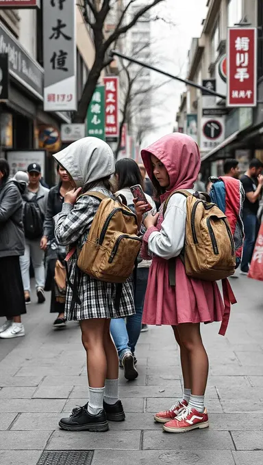  Paquetes de chicas se unen fuerzas juntas