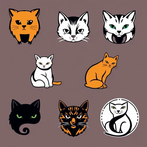  Simbolismo y significado de logos de gato discutidos aquí.