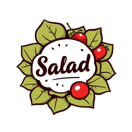  Títulos de logos de ensalada