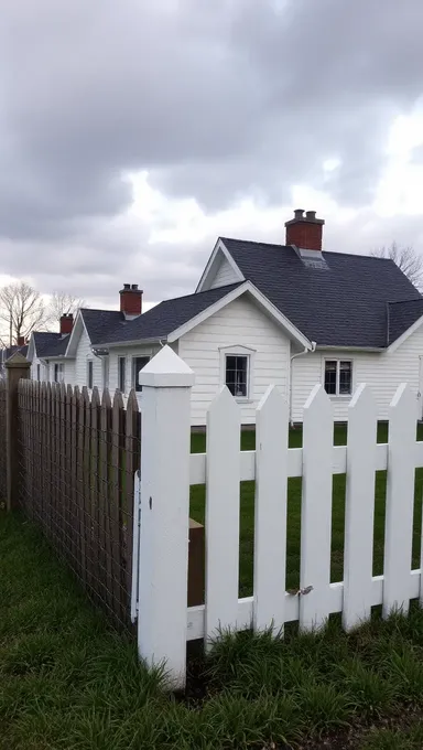 Alambres alrededor de Casas Pequeñas para una Vida Mejor