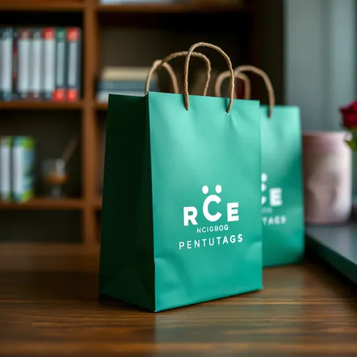 Bolsas de Papel con Logo solo para Fines de Marketing