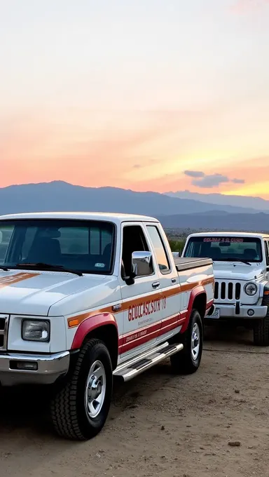 Camionetas de Niñas con Cabina Dobles