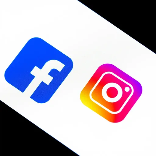 Comparación del Diseño de Logotipo de Facebook e Instagram