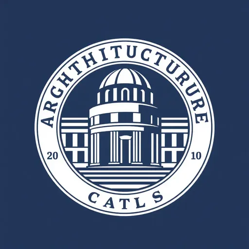 Concepto de Diseño de Logotipo de Facultad de Arquitectura