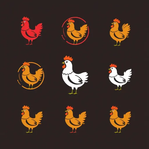 Descripción de logos de pollo