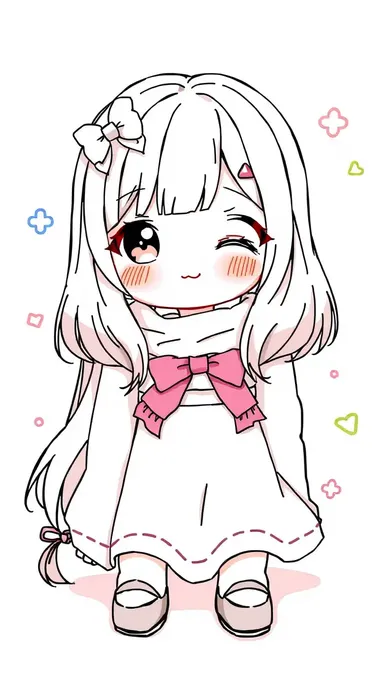 Dibujos kawaii de chicas para colorear ahora