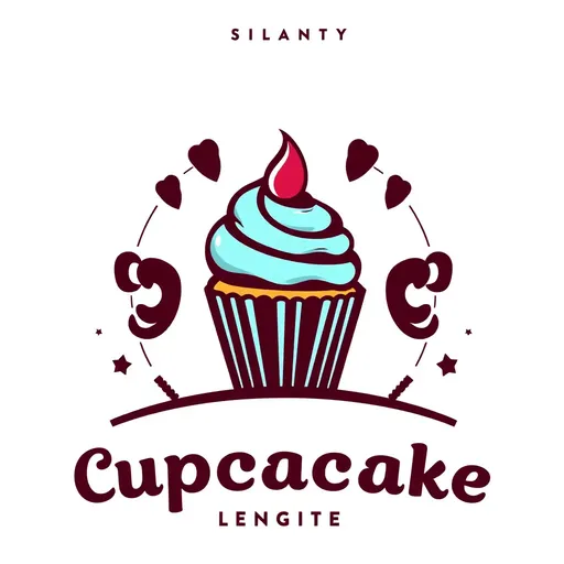 Diseño de Logo de Cupcake Personalizado para su Identidad de Marca