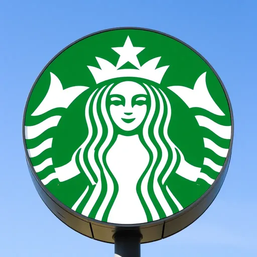 Diseño de Logo de Starbucks Destaca Icono de Sirena