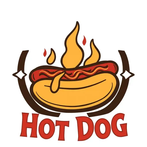 Diseño de Logotipo de Hot Dog