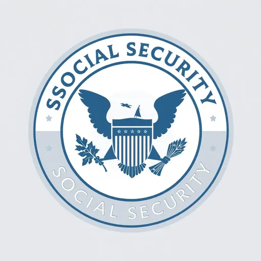 Diseño de icono de la seguridad social