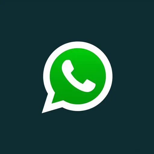 Diseño de logotipo de WhatsApp sin fondo