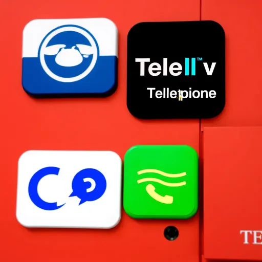 Ejemplos y tipos de logotipos de teléfonos ilustrados