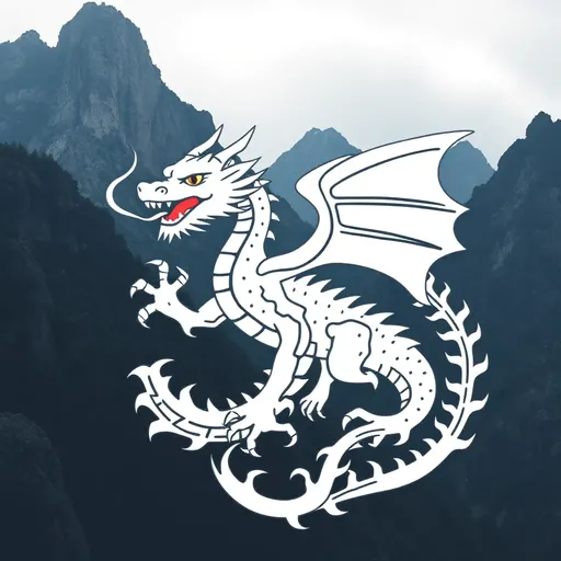 El Dragón del Logotipo: Un Emblema de Heroísmo y Fantasía