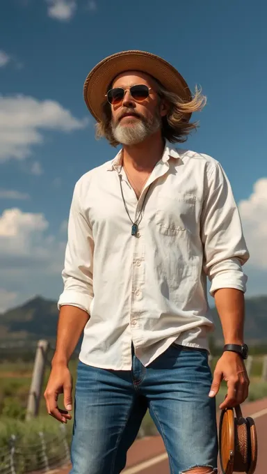 El Hombre Boho Chic con Sentido de Moda Único