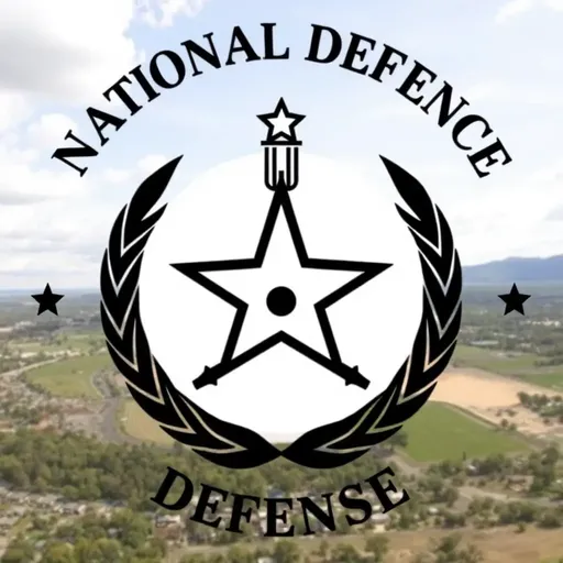 El Logo Nacional de Defensa Simboliza la Seguridad y Defensa del País