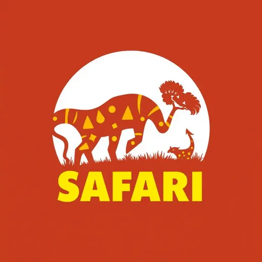 El Logo de Safari: Simboliza un Viaje Emocionante a Través de la Selva