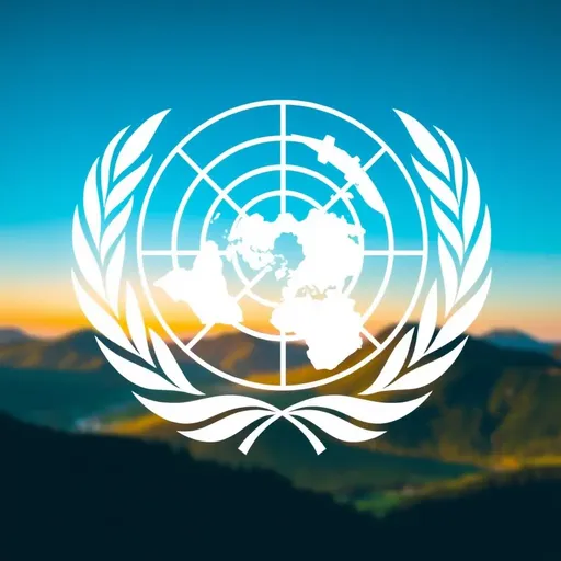 El Logo de la ONU Representa la Unidad y la Armonía Globales