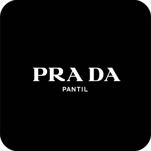 El Logotipo de Prada Simboliza una Marca de Moda de Alta Gama