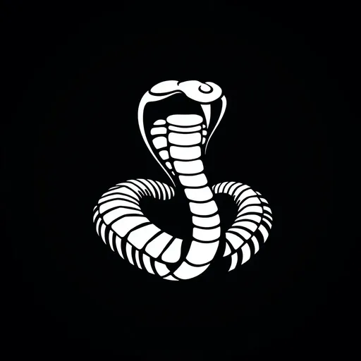 El logo de Cobra es un emblema reconocible del reino de reptiles