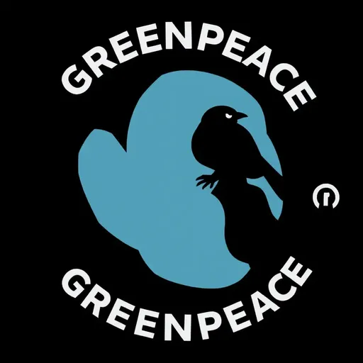 El logo de Greenpeace representa el movimiento de protección ambiental