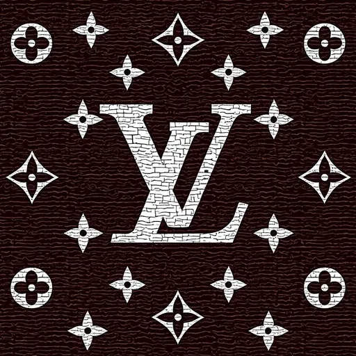 El logo de Louis Vuitton simboliza lujo de alta gama y moda