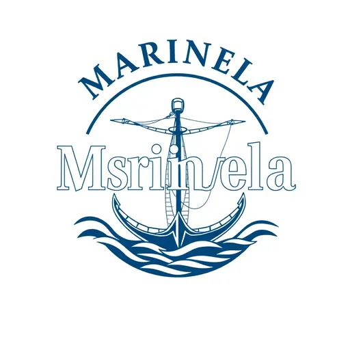 El logo de Marinela: representación visual distinta de Marinela.