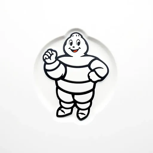 El logo de Michelin simboliza la herencia francesa y la marca de lujo.