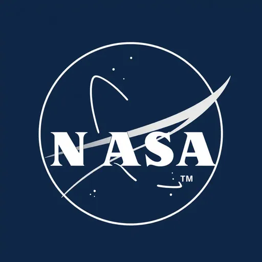 El logo de NASA representa la exploración espacial y el descubrimiento.