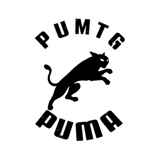 El logo de Puma presenta Elementos de Diseño Únicos