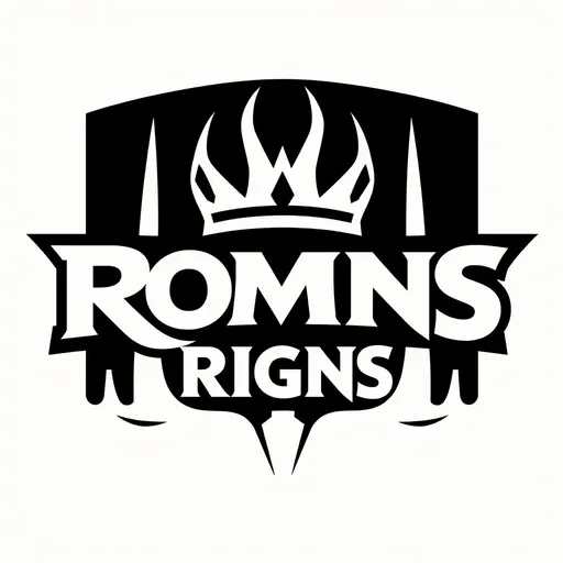 El logo de Roman Reigns se muestra en artículos de merchandising de WWE.