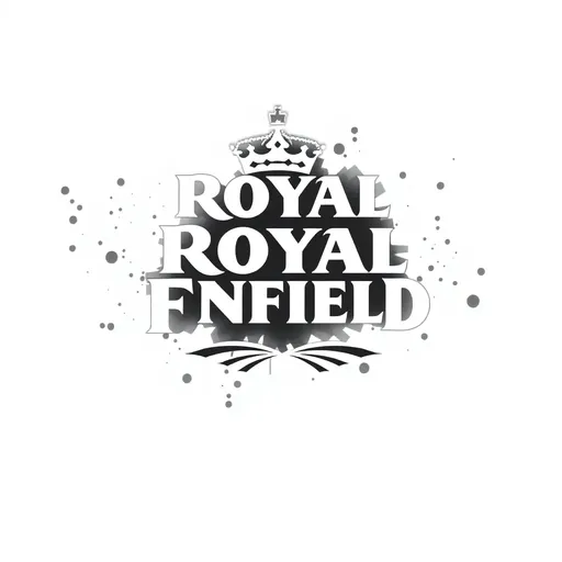 El logo de Royal Enfield simboliza la herencia y la tradición de la marca.