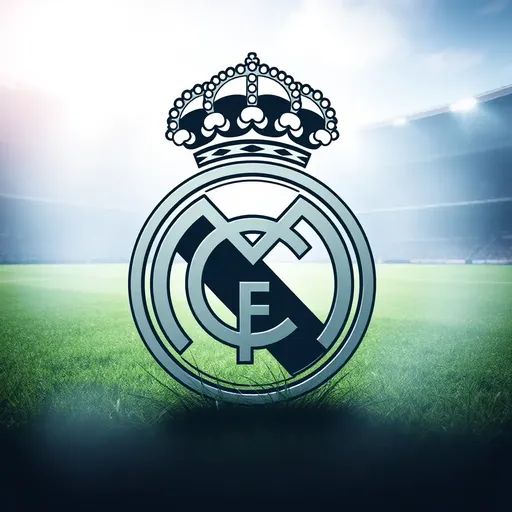 El logo del Real Madrid simboliza la rica historia del club.