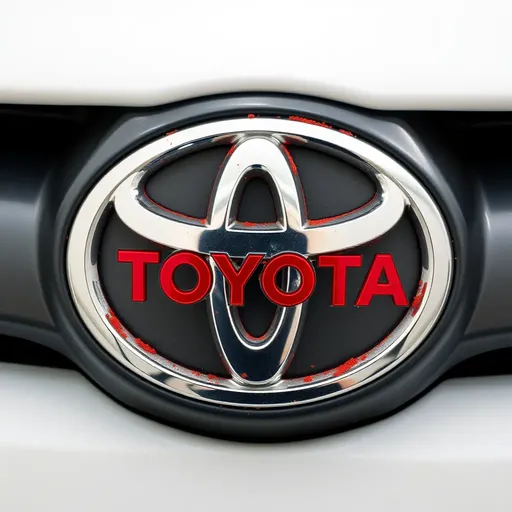 El logotipo Toyota es emblema icónico de la marca automotriz de Toyota.