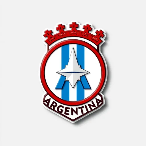 El logotipo de Argentina: representación icónica simple