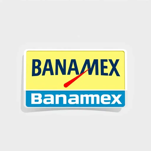 El logotipo de Banamex identifica los servicios del banco mexicano