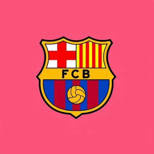 El logotipo de Barcelona: Símbolo icónico del club de fútbol