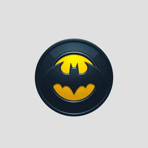 El logotipo de Batman simboliza justicia y heroicidad.