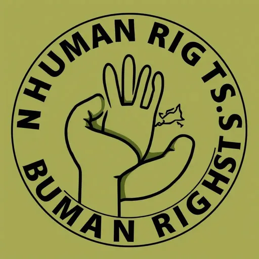 El logotipo de Derechos Humanos: El logotipo de Derechos Humanos reaparece una vez más.