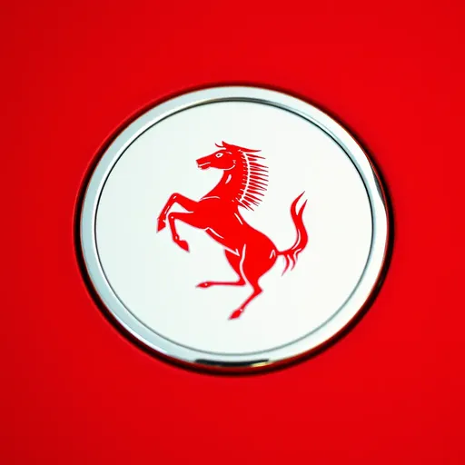 El logotipo de Ferrari es reconocido en todo el mundo.