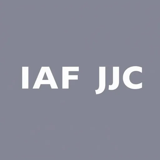 El logotipo de IAFJC simboliza la colaboración forense y de justicia a nivel mundial.