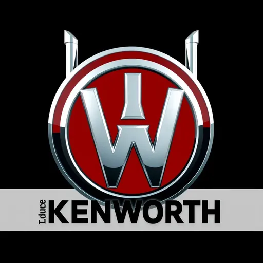 El logotipo de Kenworth representa calidad y fiabilidad en camiones.